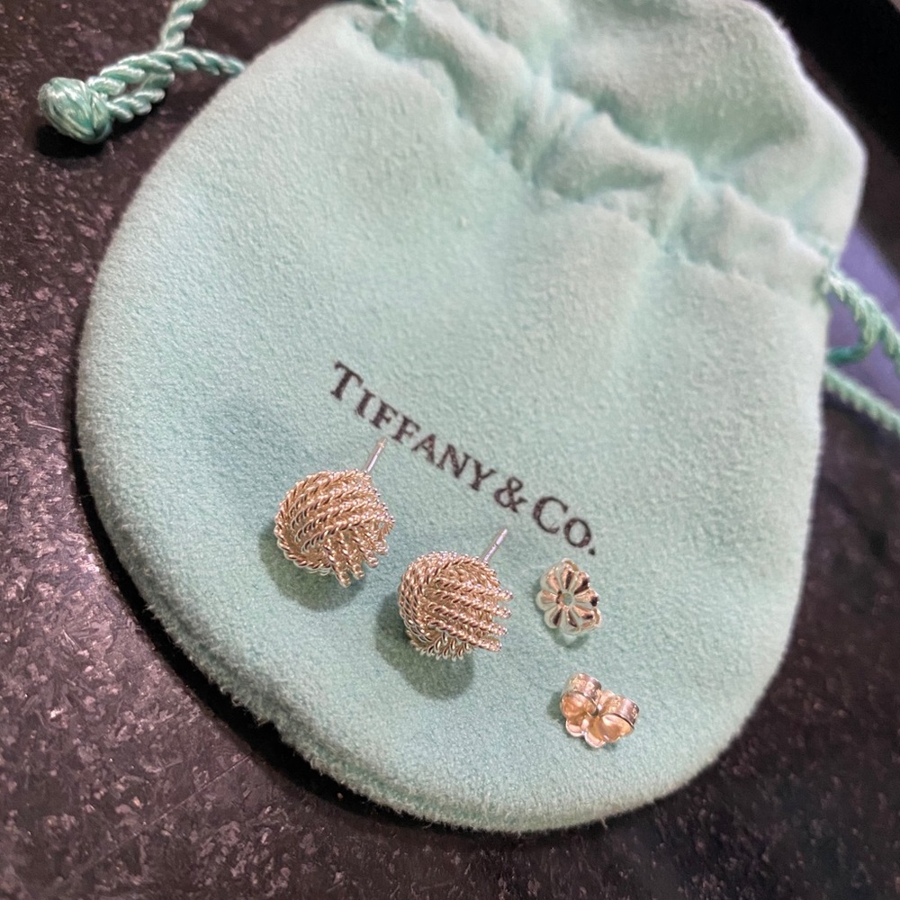 Tiffany & Co. Twist Knot Earrings